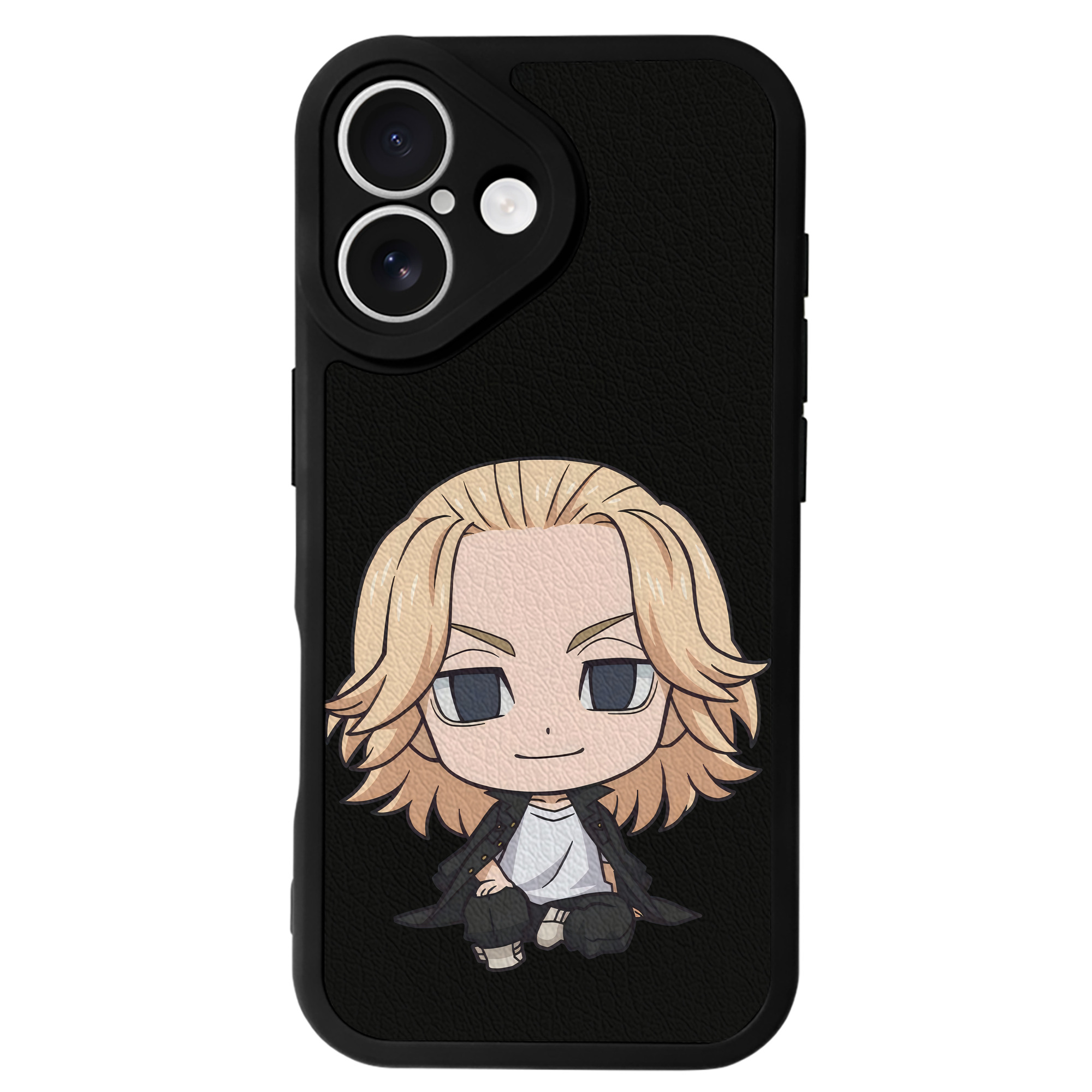 （画像用） 東京リベンジャーズ Tokyo Revengers 【iPhone 16シリーズ対応】シリコンスマホケース（レザー調） 材質：シリコン